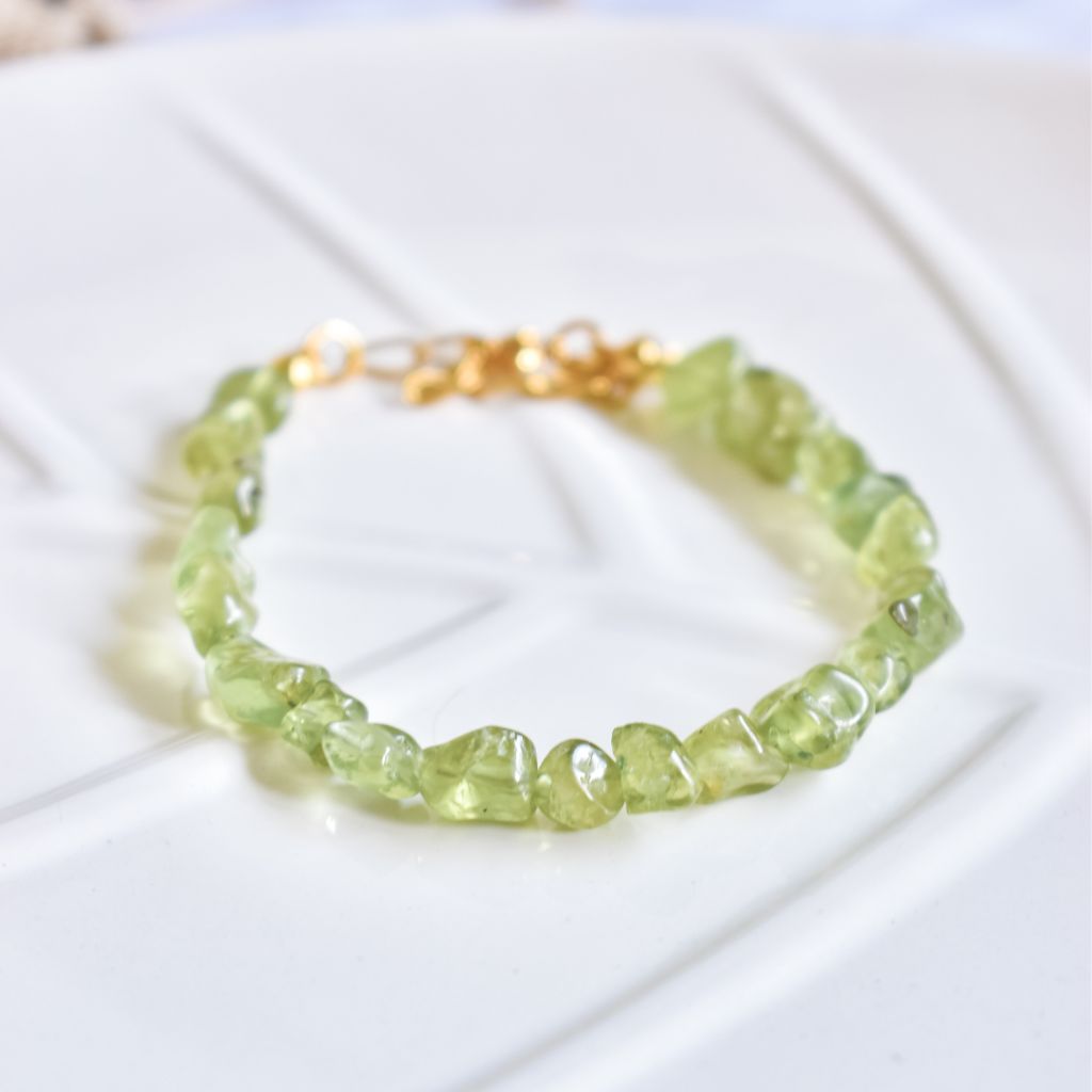 Pulsera Erin Peridoto | Renovación y frescura