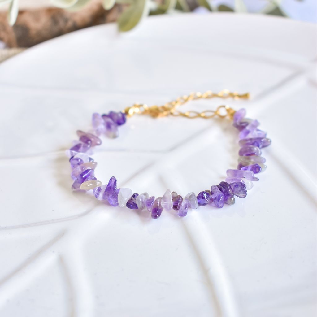 Pulsera Erin Amatista | Calma y elegancia