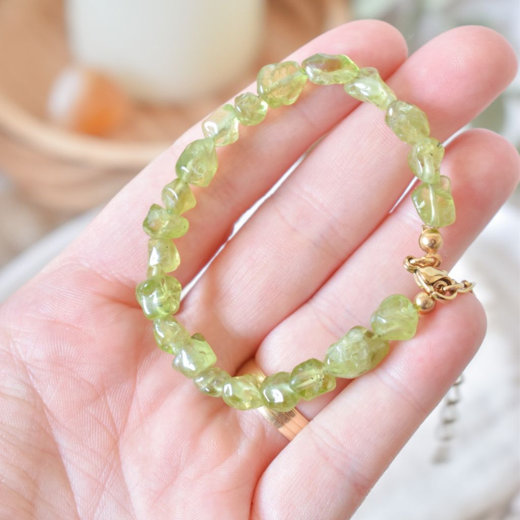 Pulsera Erin Peridoto | Renovación y frescura