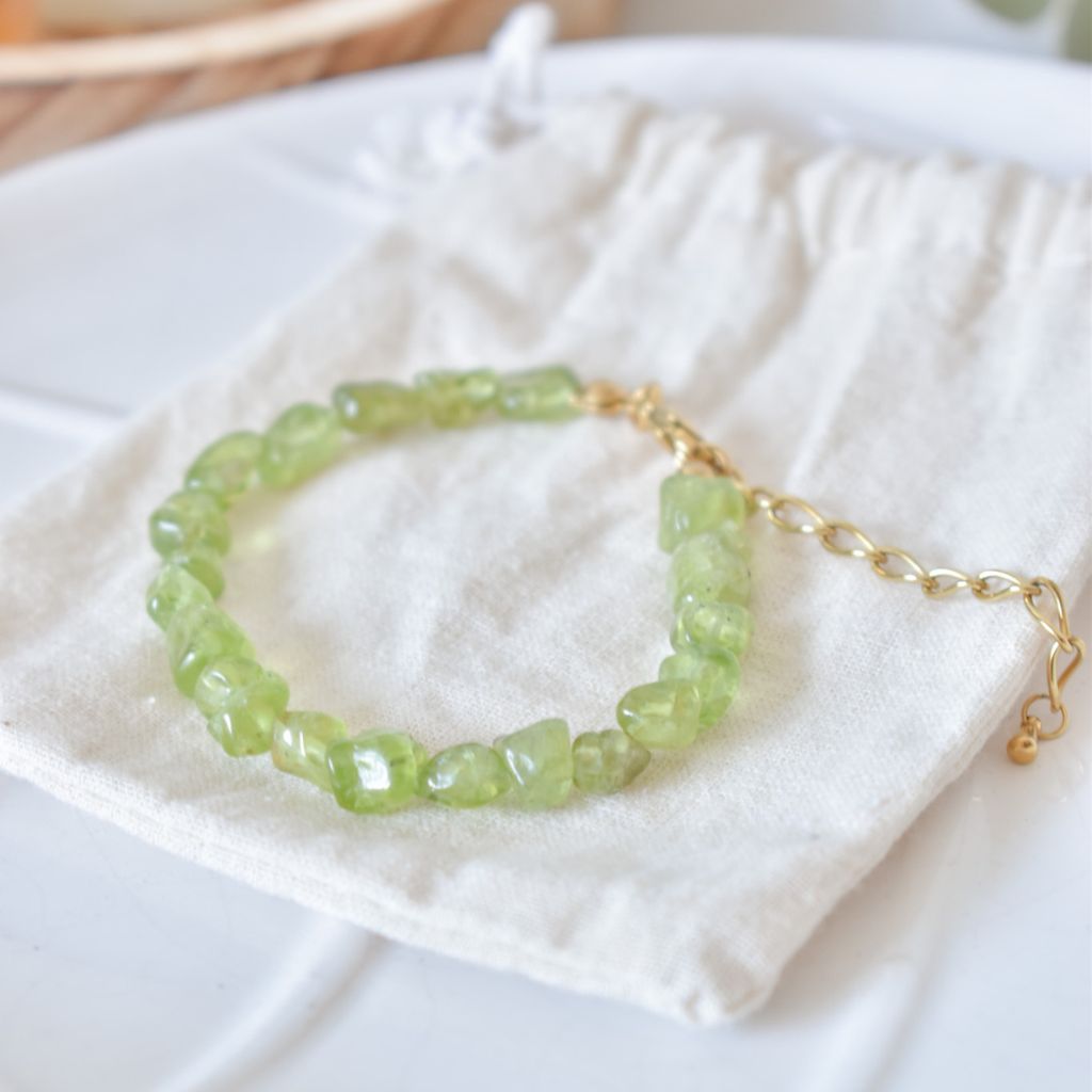Pulsera Erin Peridoto | Renovación y frescura