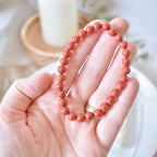 Pulsera Jaspe Rojo Grado A | Fuerza y conexión con la Tierra