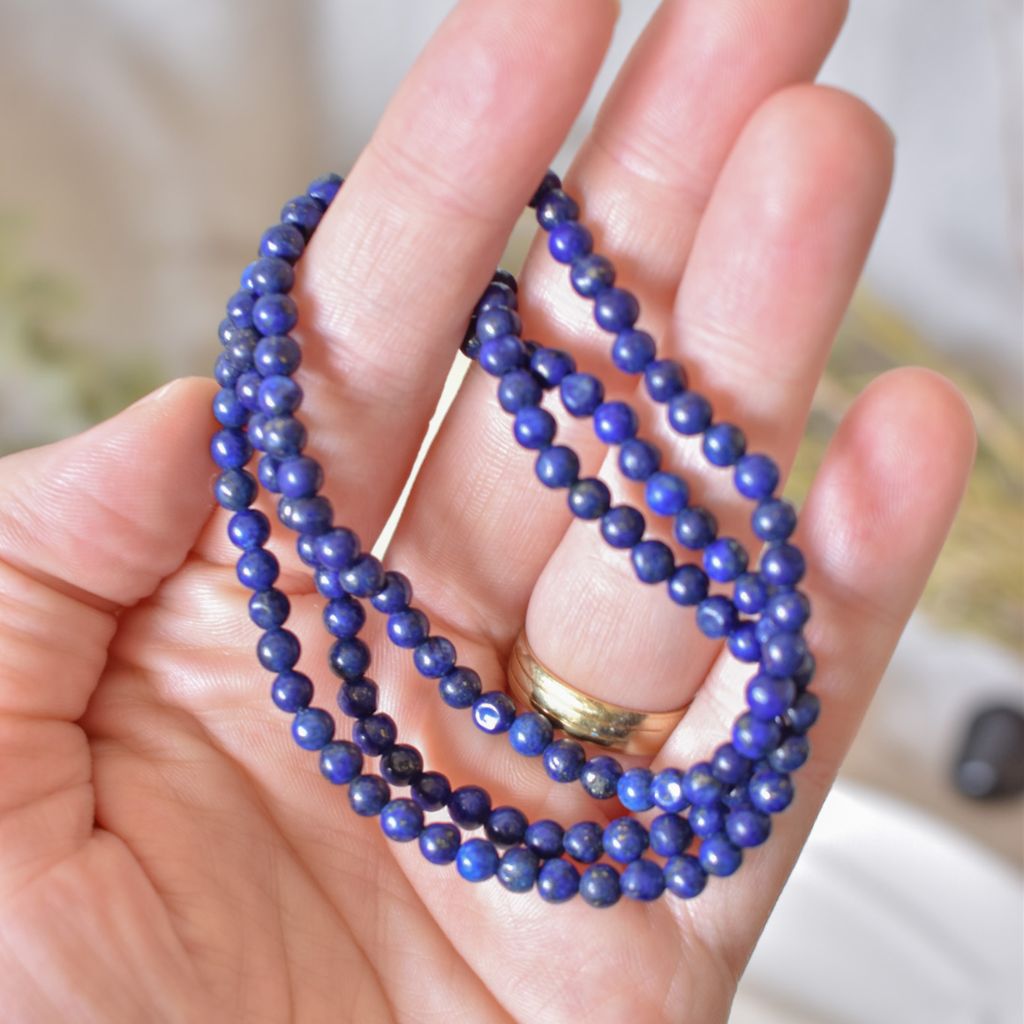 Pulsera Mini Lapislázuli | Claridad, intuición y equilibrio
