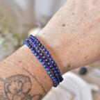 Pulsera Mini Lapislázuli | Claridad, intuición y equilibrio