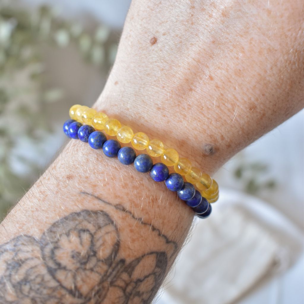 Pulsera Lapislázuli | Sabiduría y comunicación