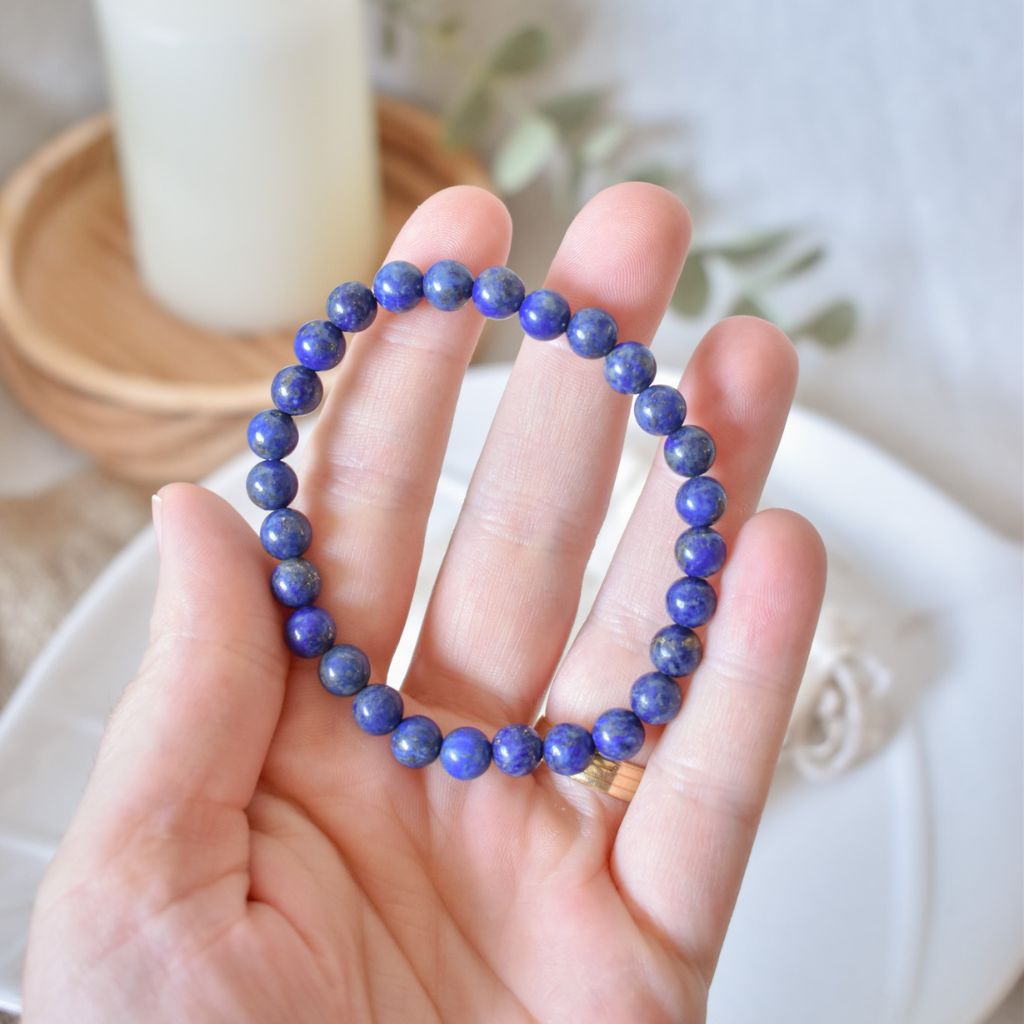 Pulsera Lapislázuli | Sabiduría y comunicación
