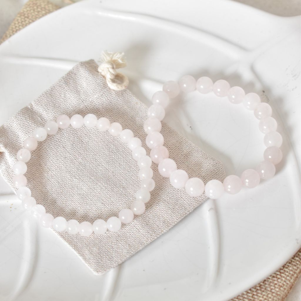 Pulsera Cuarzo Rosa | Amor propio y amistad