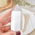Selenite Point | Cleansing and Energy Clarity