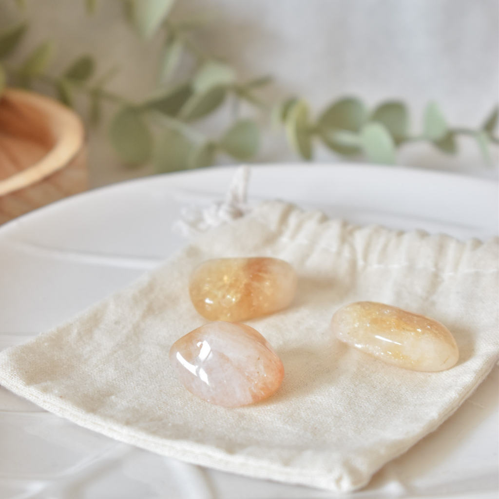 Rodado de Citrino | Energía, abundancia y alegría interior