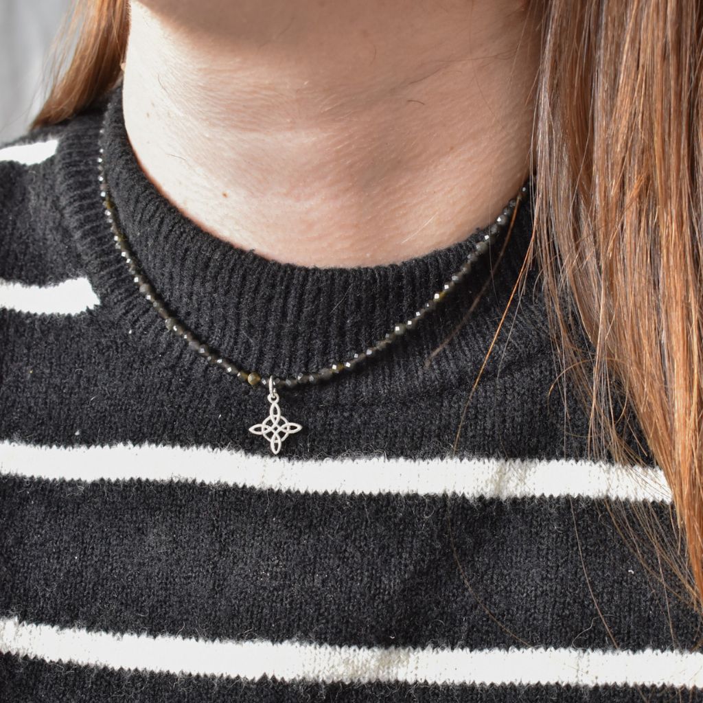 Gargantilla Yara | Obsidiana – Protección y fuerza